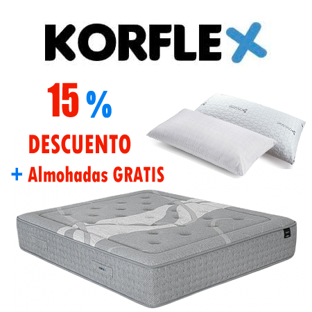 Vipconfort Descuento Korflex almohadas de regalo